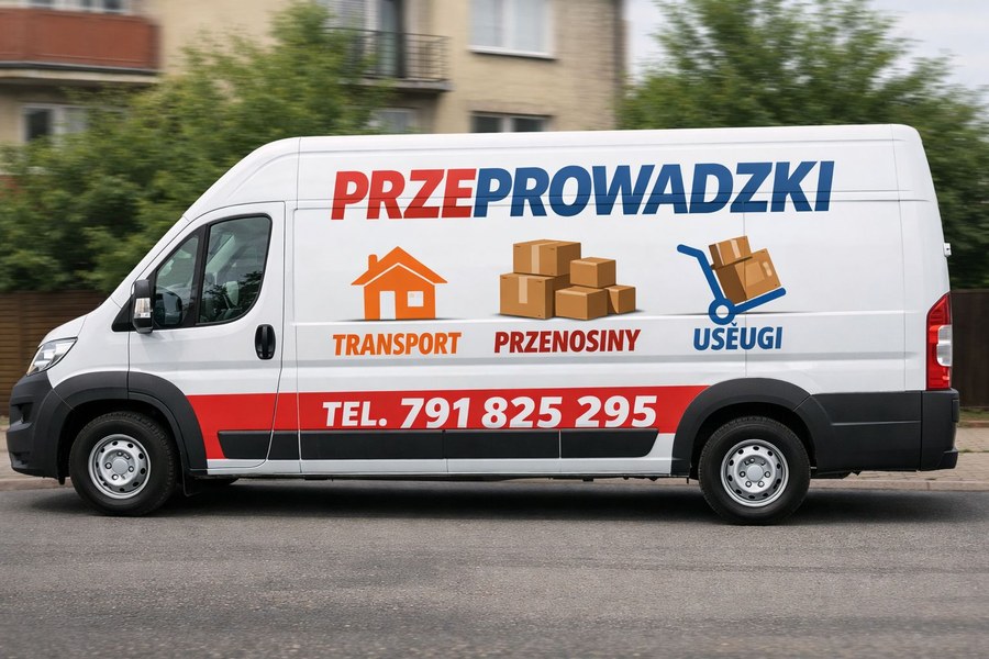 Bus dostawczy BAC-POL - usługi transportowe